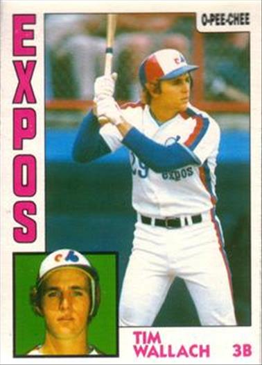 1984 O-Pee-Chee Baseball Cards 232     Tim Wallach